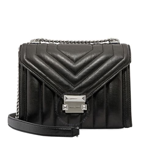 michael kors large whitney quilted|Michael Kors whitney shoulder bag.